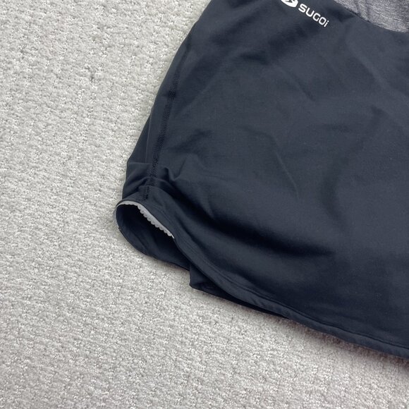 SUGOI Biker Paddded Skorts Womens Medium Black / Grey Cycling Racing Outdoor - Picture 4 of 11